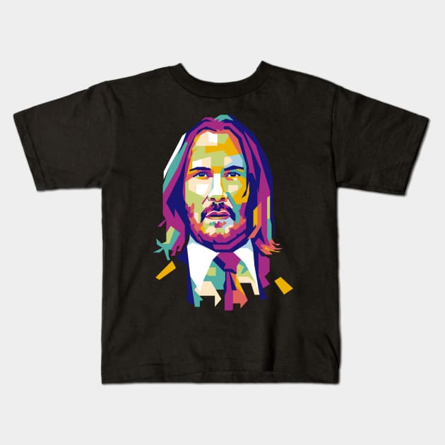 John Wick WPAP Kids T-Shirt by masnono